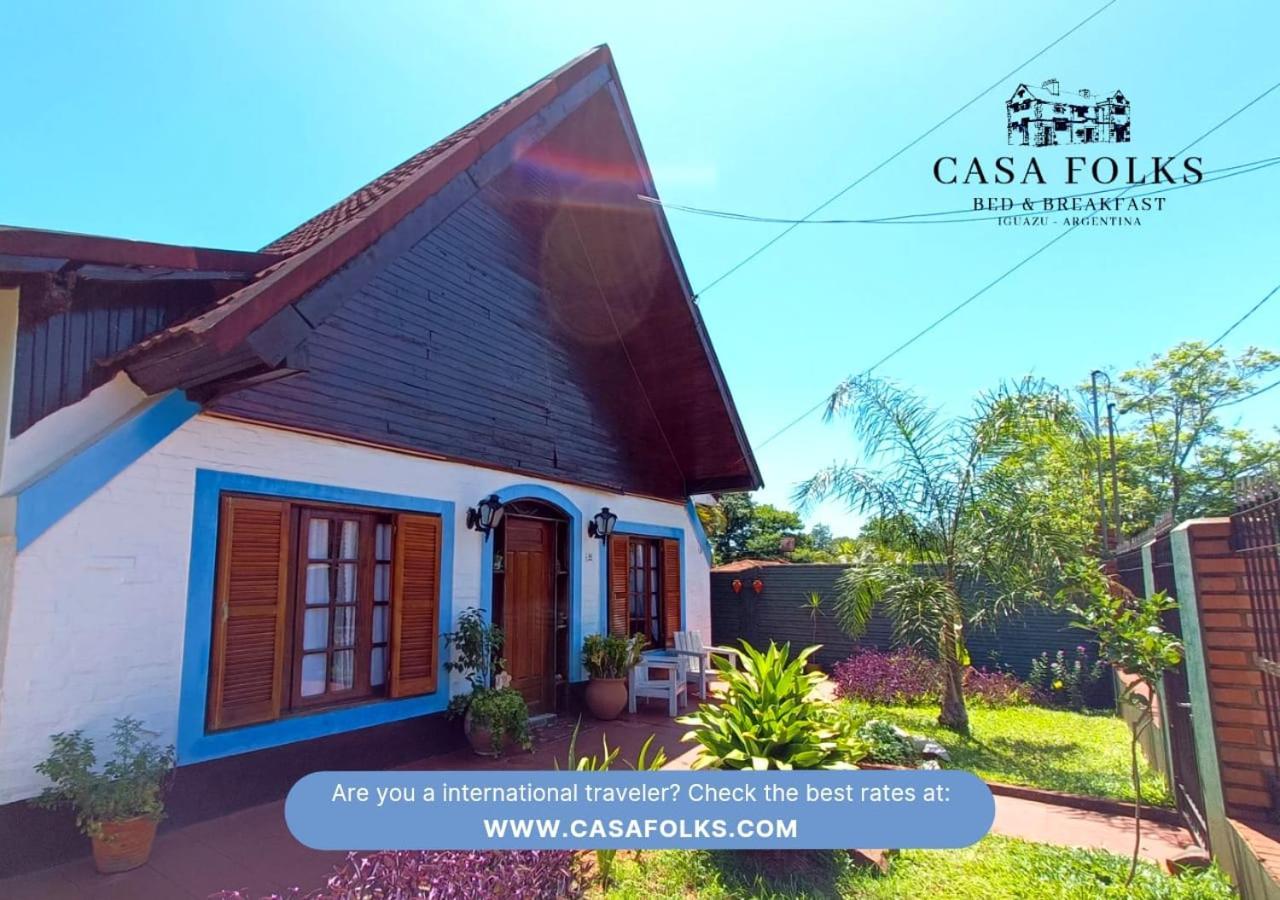 Casa Folks - Bed And Breakfast Puerto Iguazú Dış mekan fotoğraf